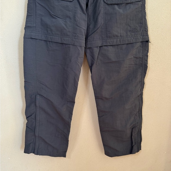 The North Face Gray Paramount Trail Convertible Cargo Pants Belt Like New Mens S - Picture 6 of 12